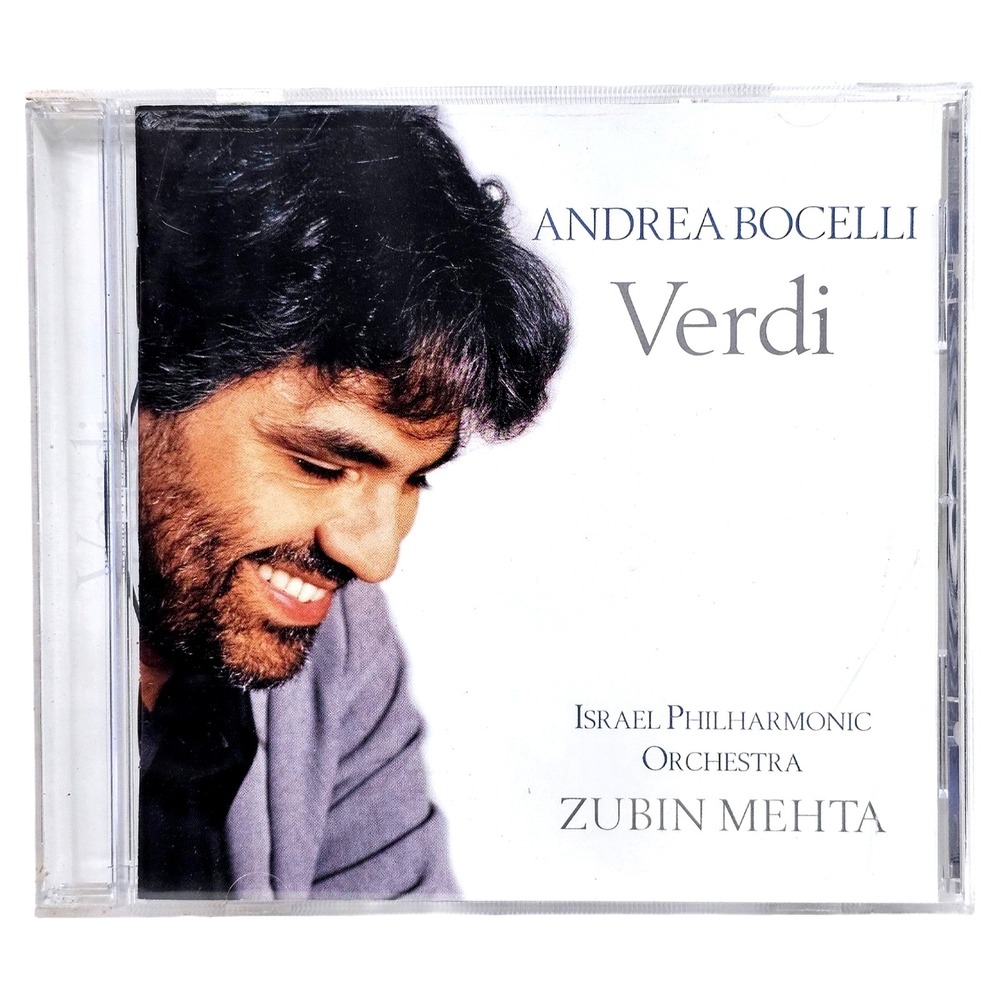 Verdi Andrea Bocelli CD Classical Zubin Mehta Israel Philharmonic 2894646002 EUC